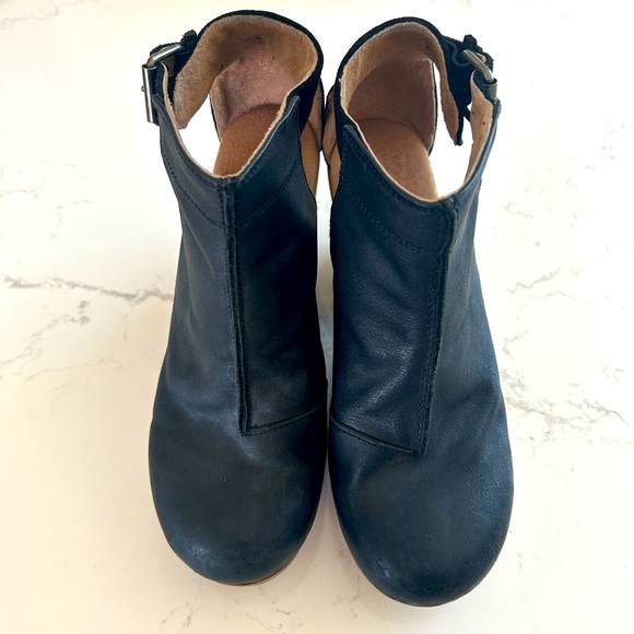 Free People AMBER ORCHARD Clog Black Leather + Suede - Picture 7 of 13